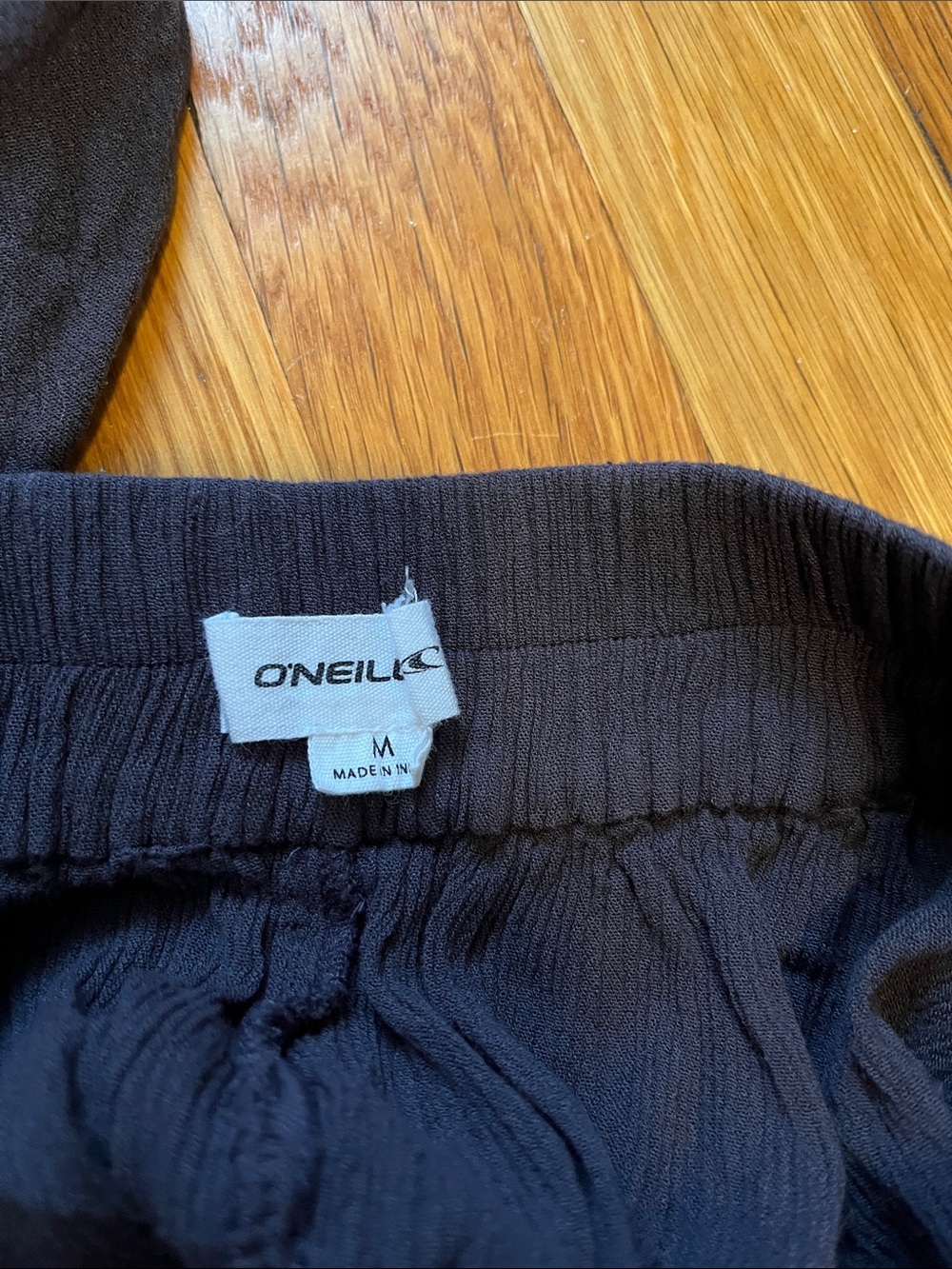 O'Neill Dark Navy Asymmetrical Flow Skirt - Picture 2 of 2